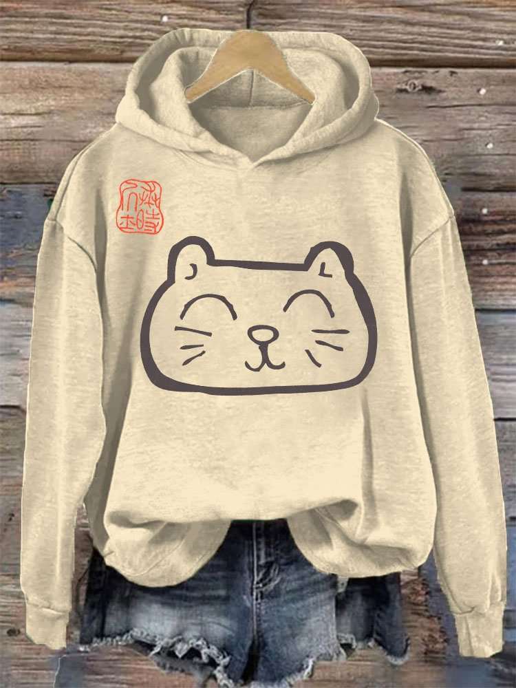 Women's 3D Digital Print Sweatshirt - Loose Fit