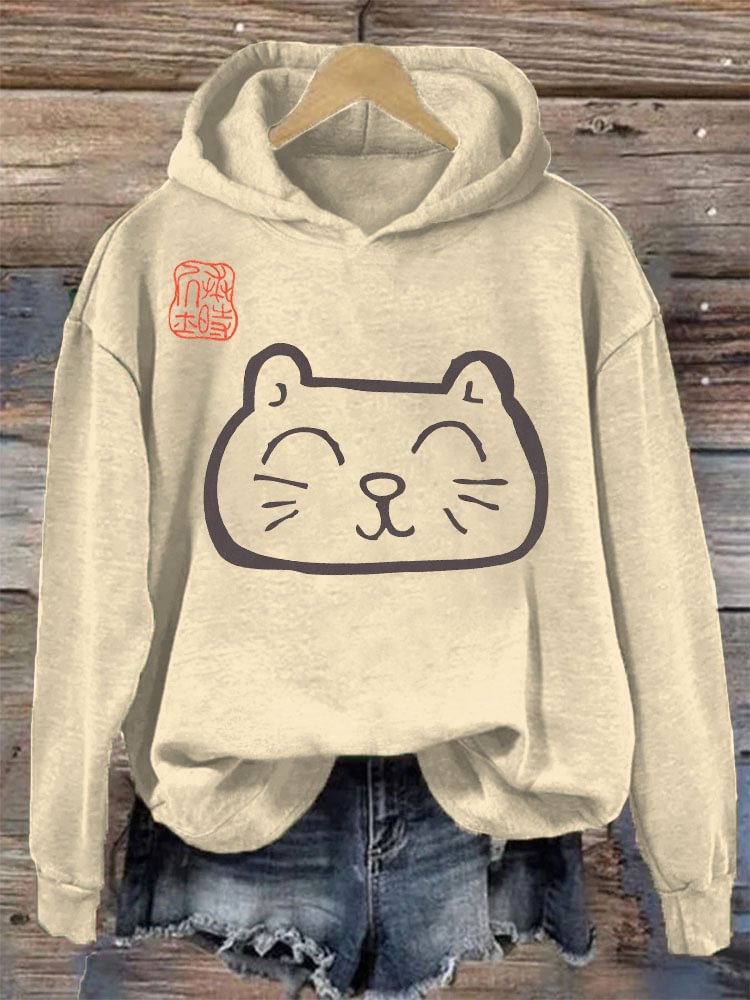 Women's 3D Digital Print Sweatshirt - Loose Fit