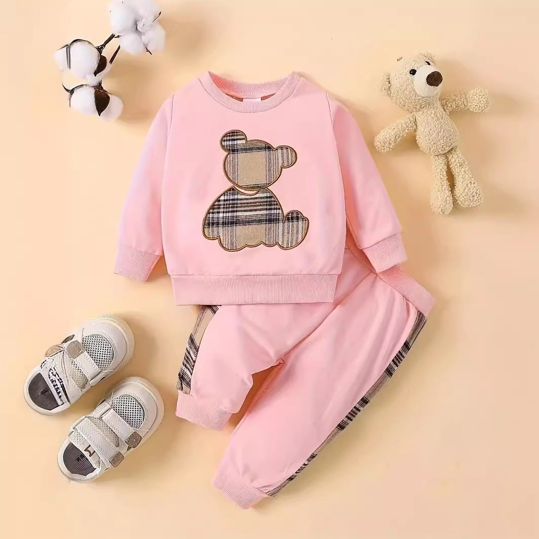Baby Boys' Cartoon Suit Set - Infant Two-Piece Outfit 0-3 Months
