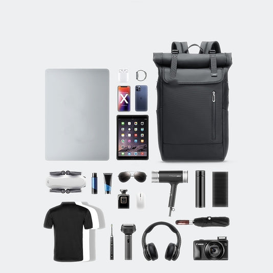 Grand Chargeur 17.3" USB Oxford Business Backpack