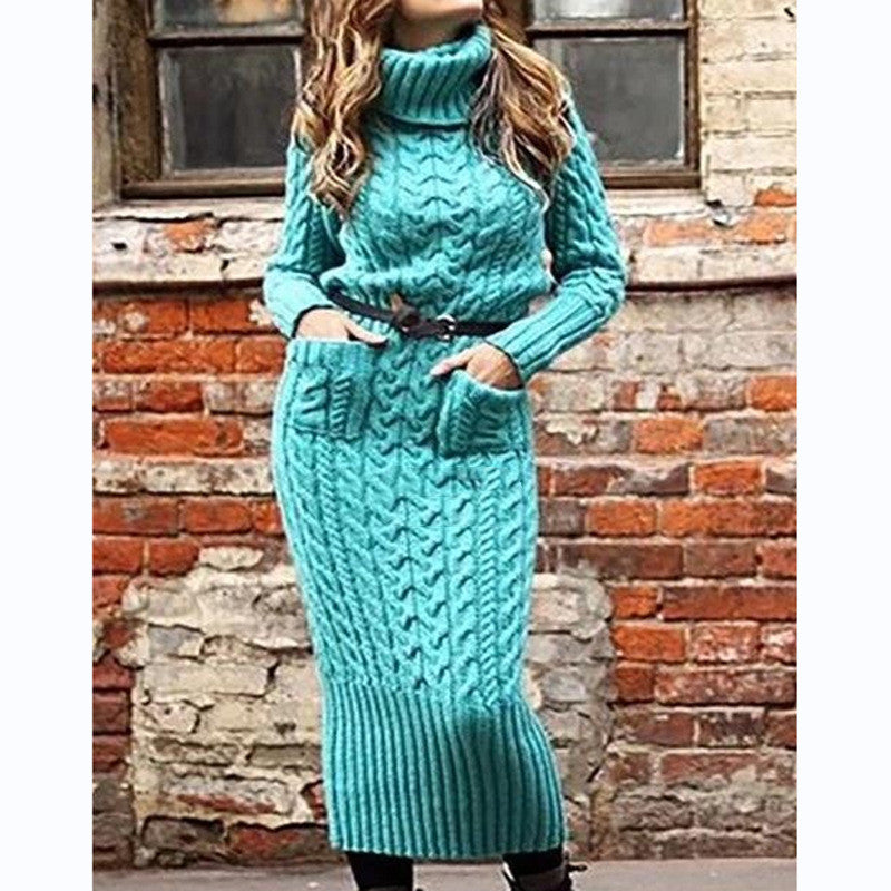 The Woven Elegance Knit Sweater