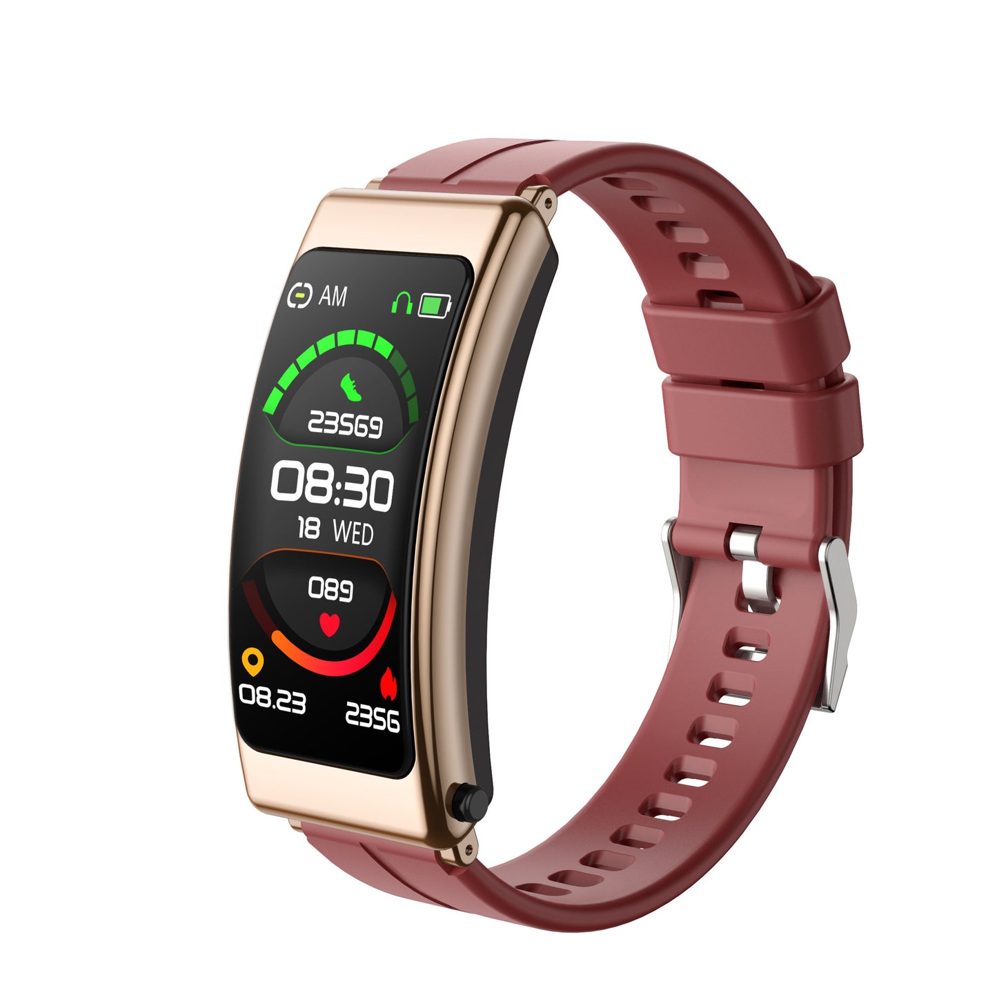 Diamond Fashion Steel Smart Watch - Waterproof