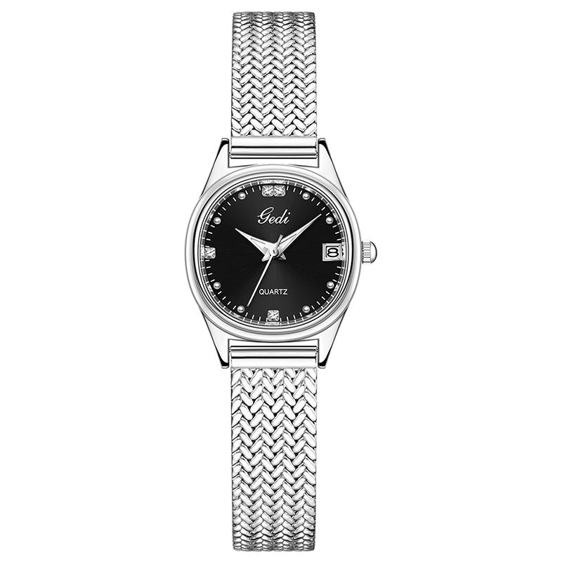 Vintage Waterproof Quartz Watch - Korean Style