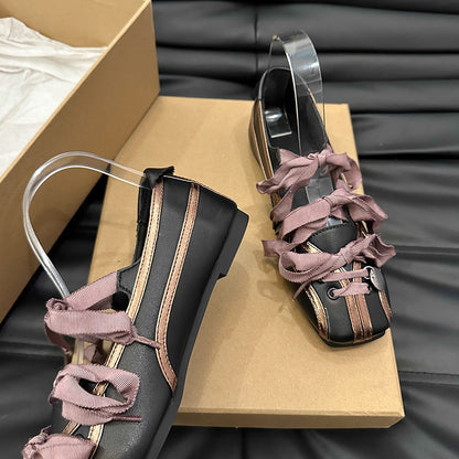 Mary Jane Shoes Flat Bottom Sports Shoes