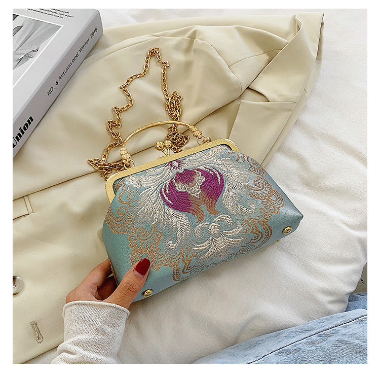 Women's Chinese Embroidery Handbag - Adult Cheongsam Style Bag
