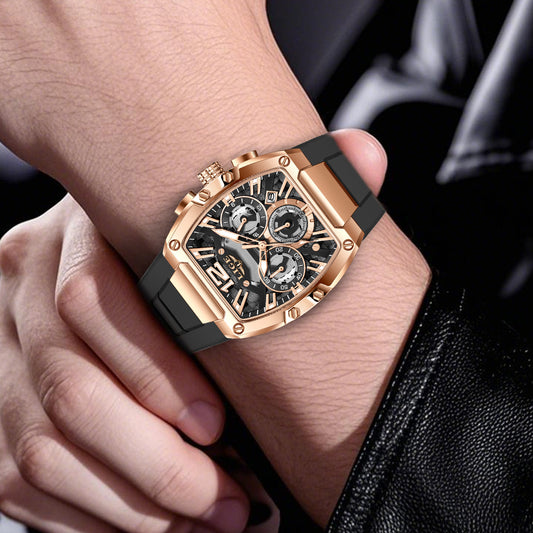 Men's Multifunctional Sports Watch - Waterproof Luminous