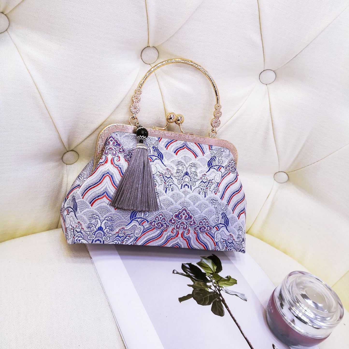 Women's Chinese Embroidery Handbag - Adult Cheongsam Style Bag
