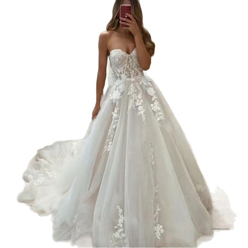 The Tulle Dentelle Bridal Gown