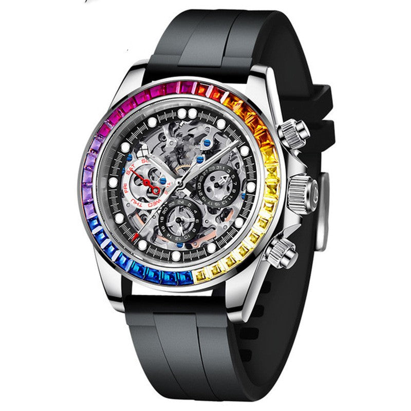 Le Saphir — Transparent Dial Sapphire Mechanical Watch