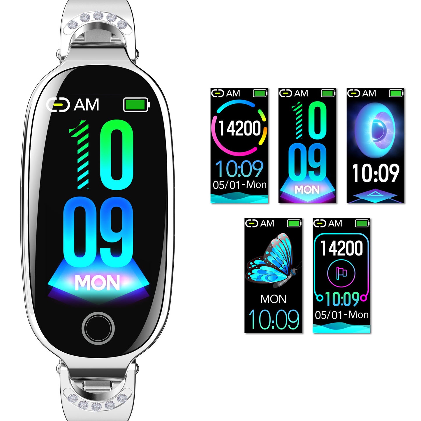 Women's Smart Watch - Blood Glucose & Menstrual Tracker