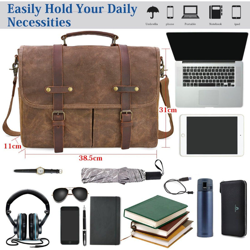 Toile Pro Waterproof Canvas Business Tote Bag