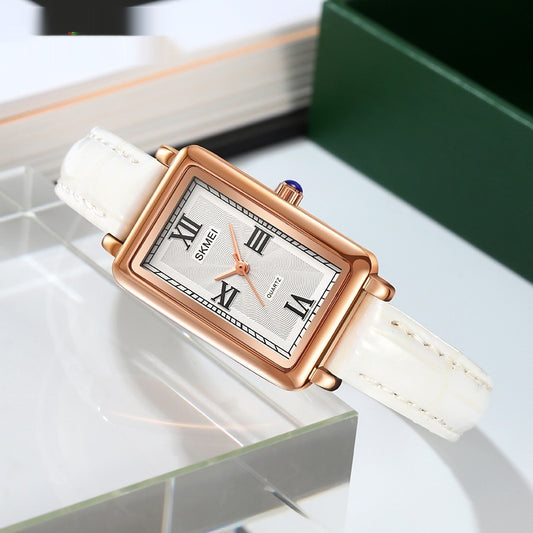 Rectangular Retro Women's Watch - Waterproof Leisure
