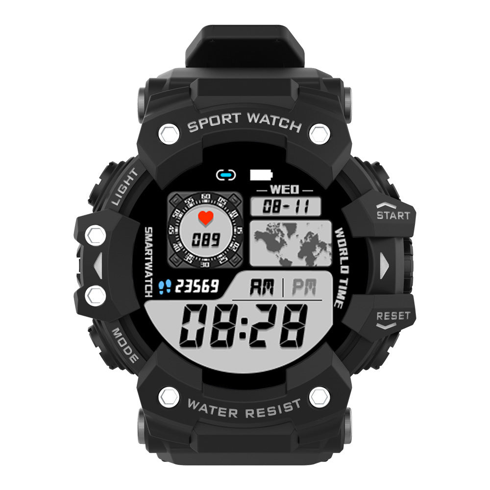 Sleep Heart Rate Monitor Watch - Waterproof 1.3"