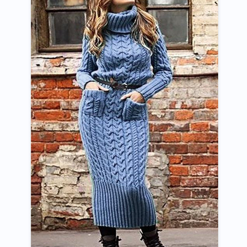The Woven Elegance Knit Sweater
