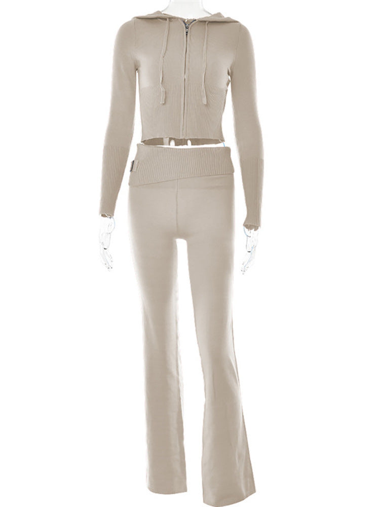The Velour Zip Lounge Set