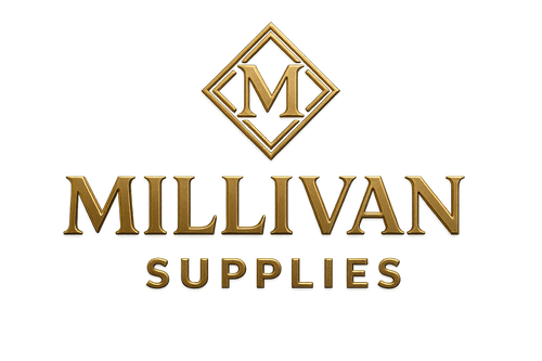 Beautiful 3D logo with new top element for Millivan Supplies