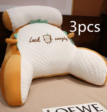 Triangle Reading Cushion - Fluffy Backrest Pillow