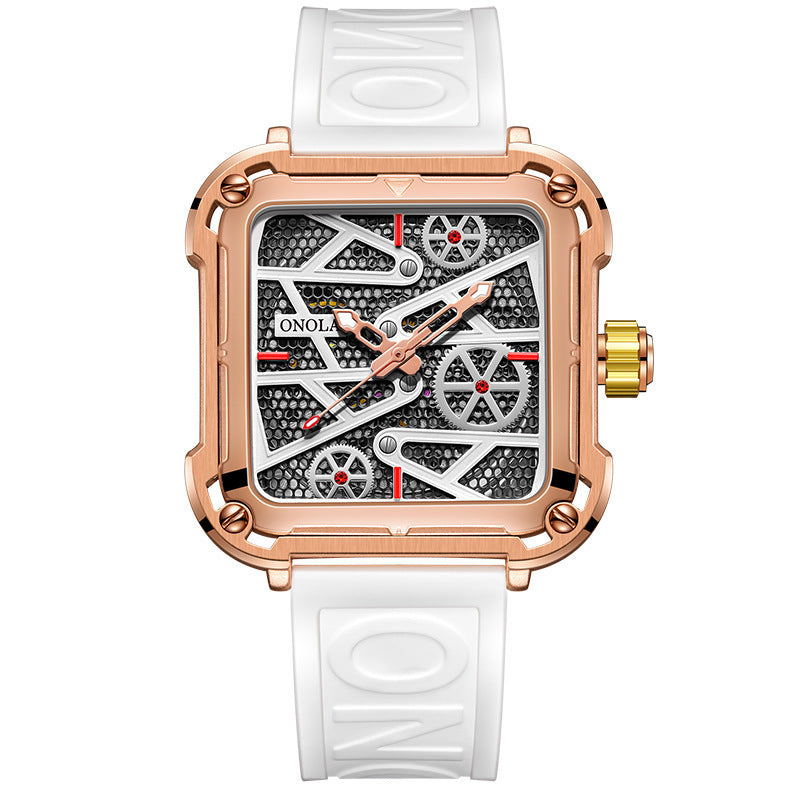 ONOLA Men's Hollow Automatic Watch - 44mm Luxury
