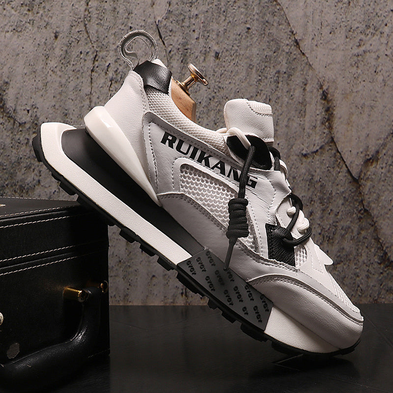 Men's Trendy Mesh Shoes - Adult Height-Increasing Celebrity Style Sneakers