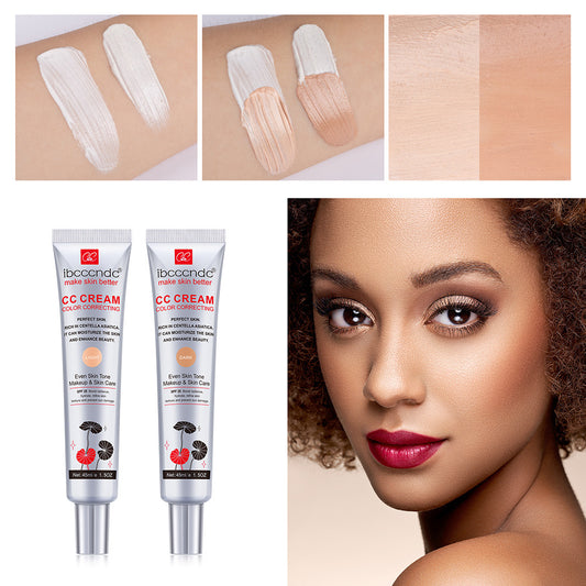 Women's CC Cream - Moisturizing Waterproof Makeup Concealer Dark Shade