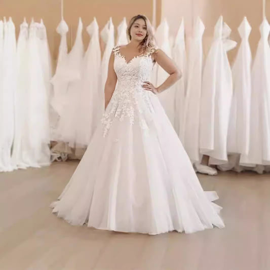 The Broderie Ivoire Mesh Gown