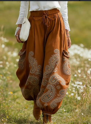 The Pantalon Paisley Bohème