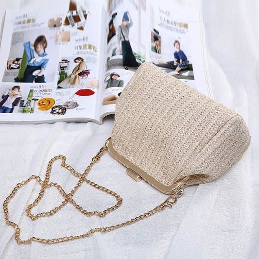 Summer Fashion Trend Straw Woven Bag Mini - Millivan supplies 
