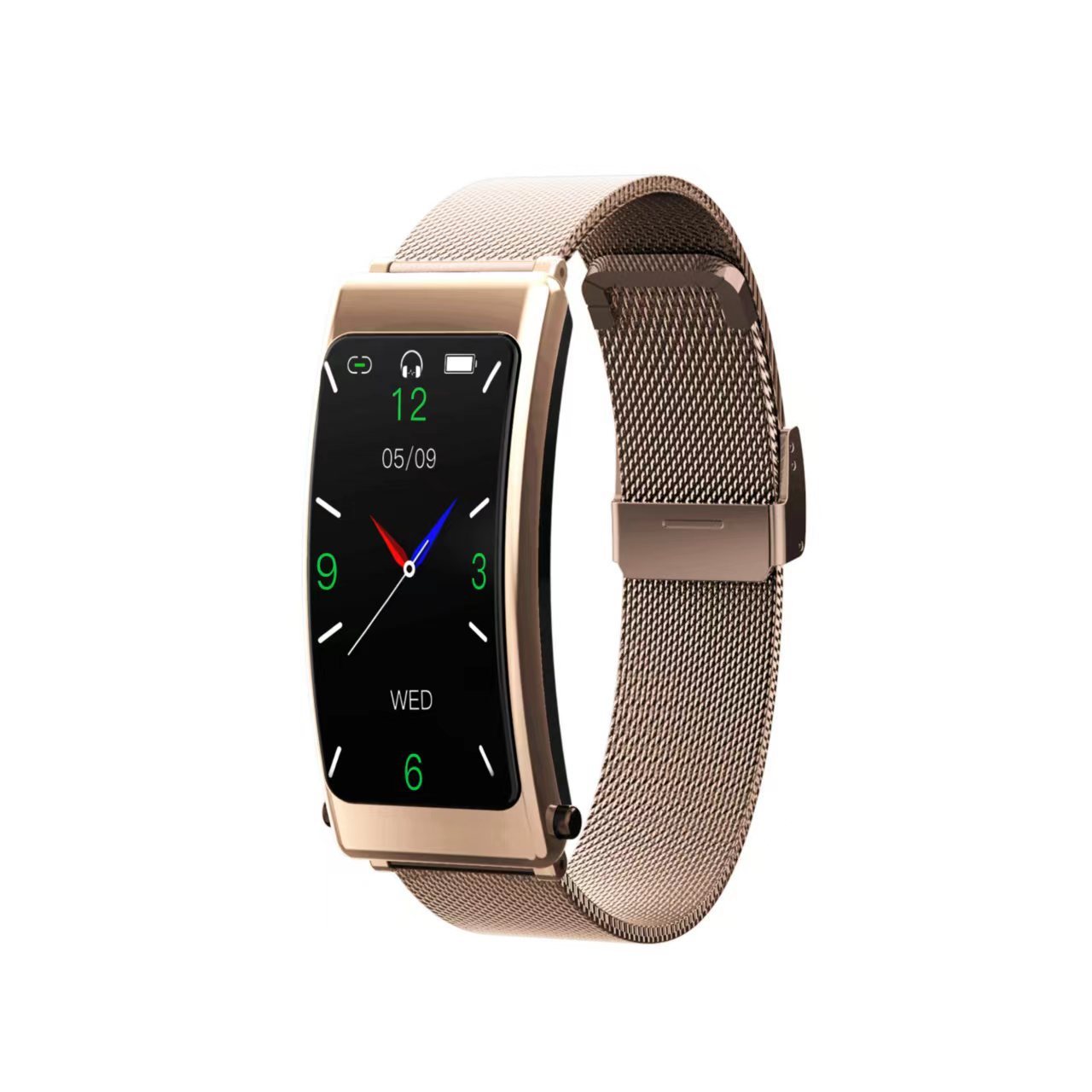 Diamond Fashion Steel Smart Watch - Waterproof