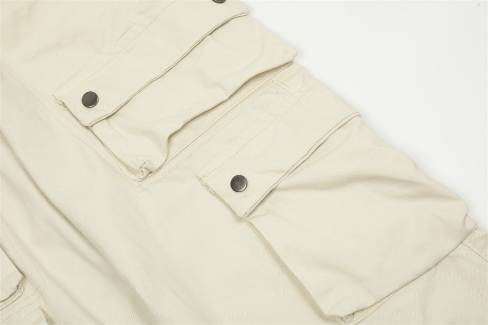 Men's Tactical Multi-Pocket Workwear Trousers | Apricot, Black & Brown | S–XL