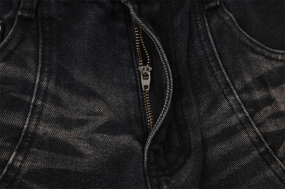 Loose Fit Denim Trousers | Unisex | Black | S–2XL