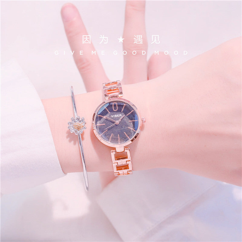 Korean Style Women's Watch - Simple Small Dial