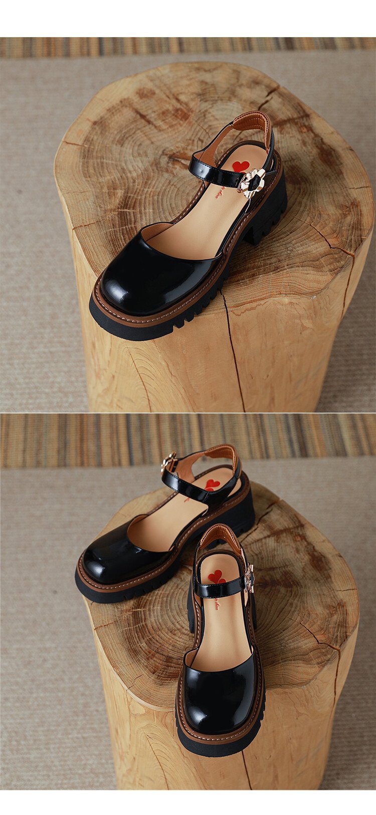 Women's Fashion Personality Soft Leather High Heels