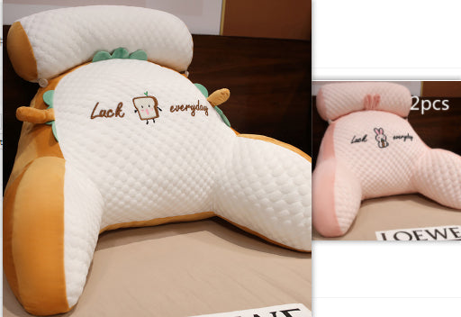 Triangle Reading Cushion - Fluffy Backrest Pillow