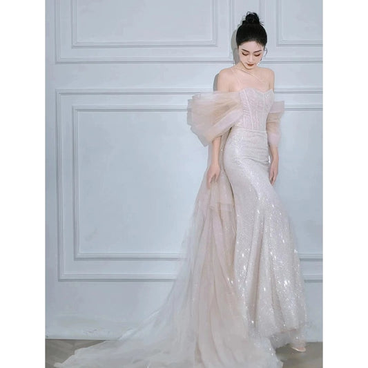 The Sable Fishtail Bridal Gown