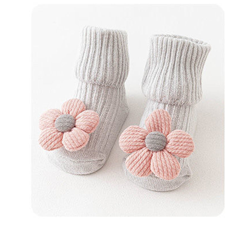 Baby Socks - Infant Pink Love Design Multiple Sizes