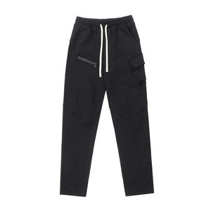 Men's Hip Hop Casual Trousers | Black & Green | M–2XL
