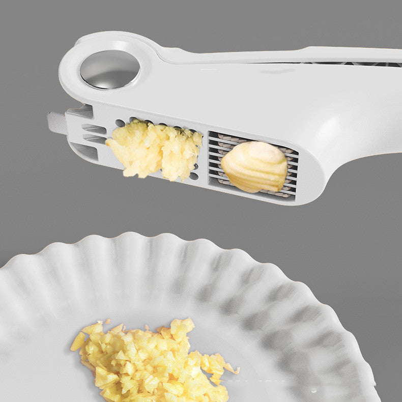 Manual Garlic Press - Multi-Function Kitchen Gadget Tool